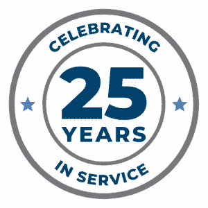 CIU 25 years badge